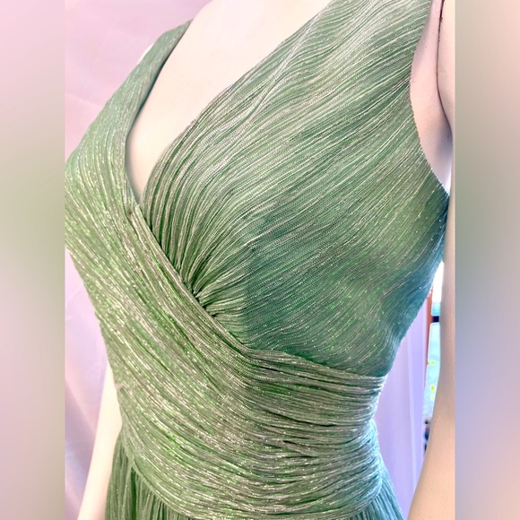 Mint shimmery size 14 NWT by Allure Bridal - Picture 4 of 4